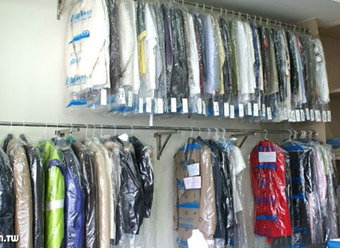 洗衣店之衣物防塵包裝袋